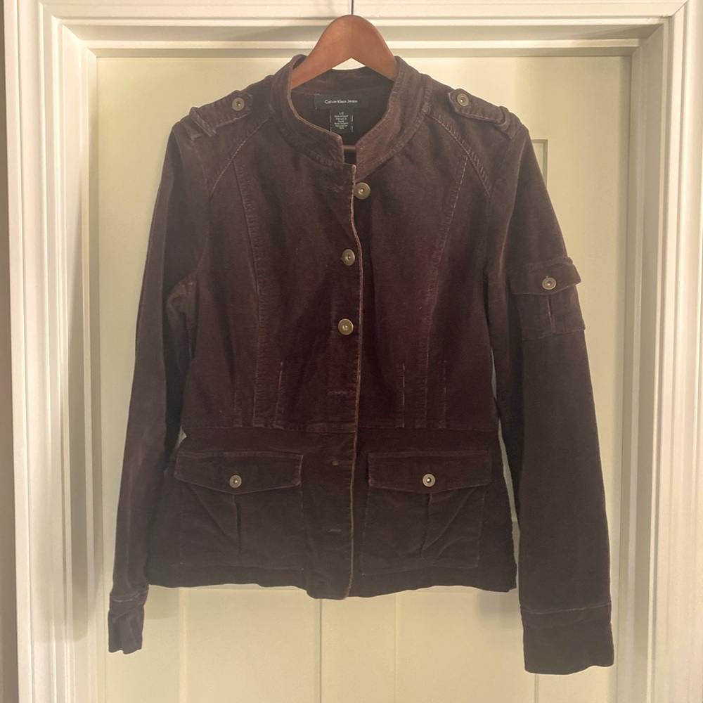 Brown Calvin Klein blazer